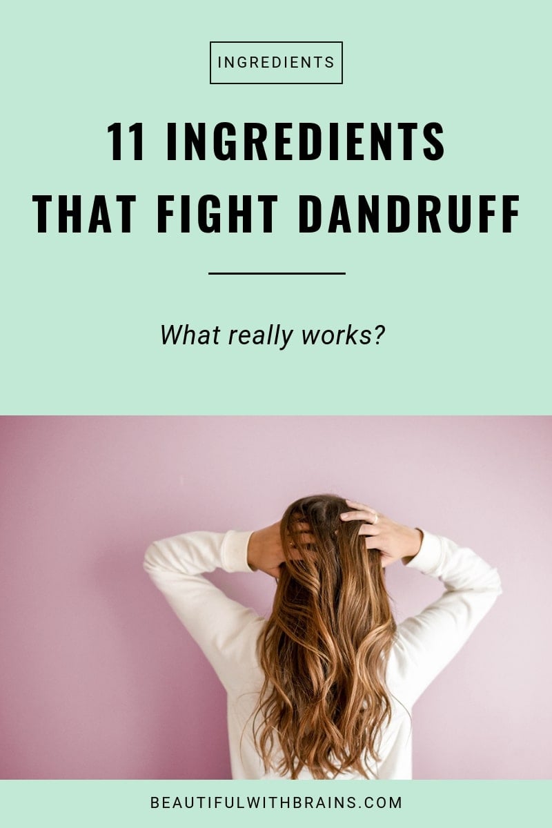 11 ingredients that fight dandruff