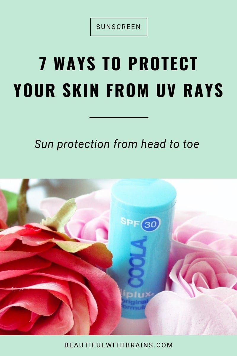 7 ways to protect your skin from the sun and UV rays