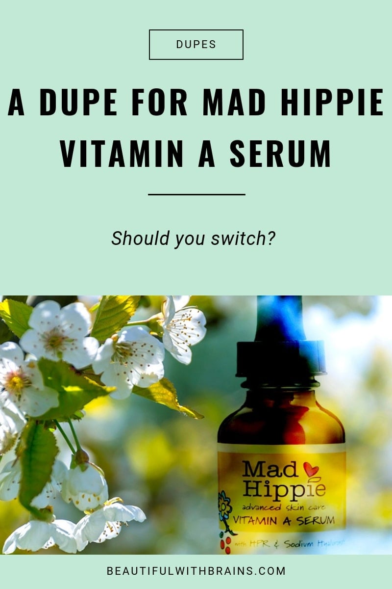 a dupe for mad hippie vitamin A serum