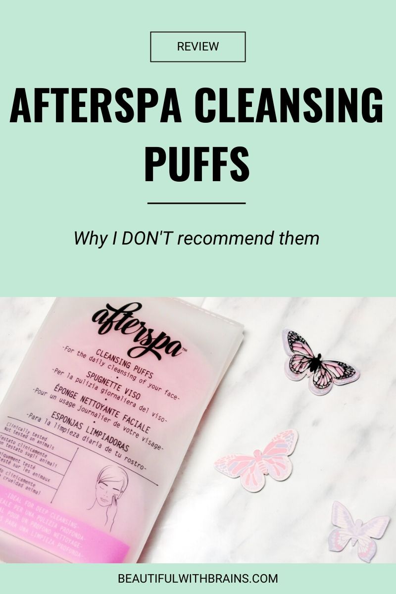 Afterspa Cleansing Puffs review