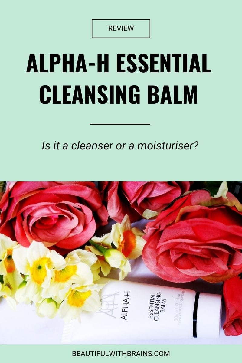 alpha-h essential cleansing balm review