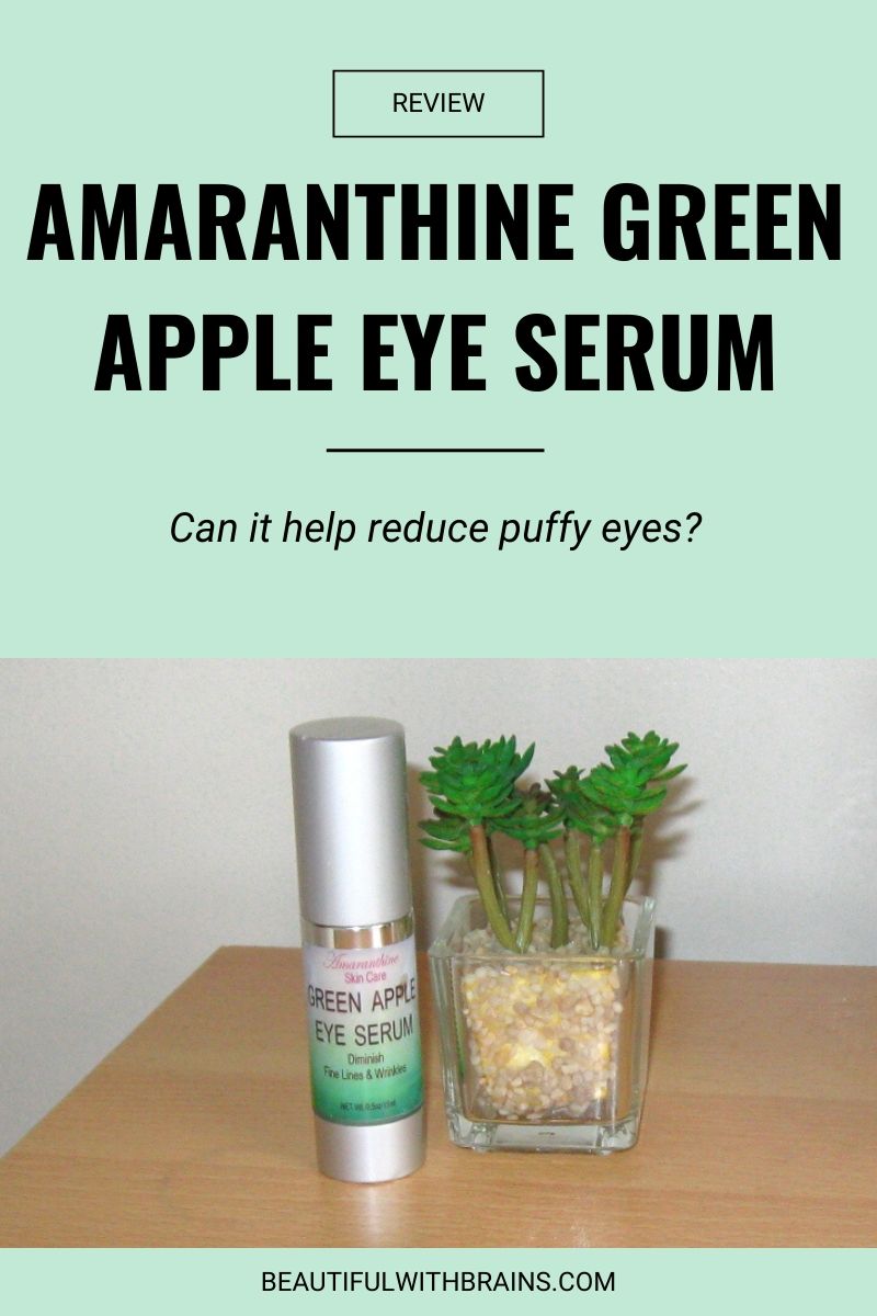 Amaranthine Green Apple Eye Serum review