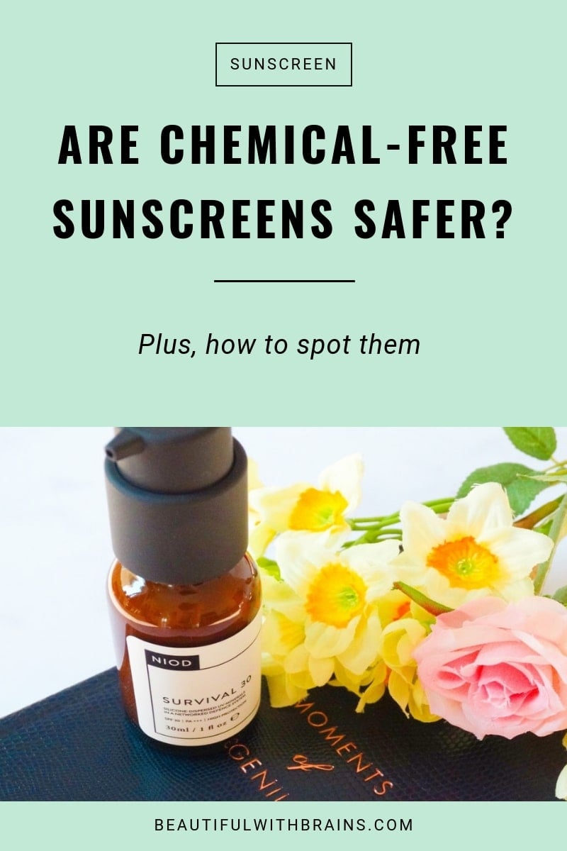 Are mineral chemical-free sunscreens safer?