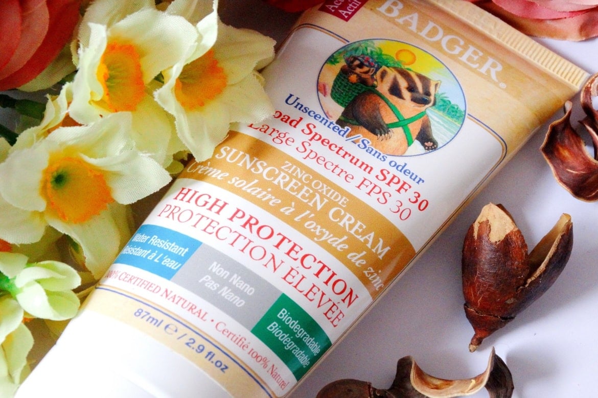 badger balm zinc oxide sunscreen cream spf 30