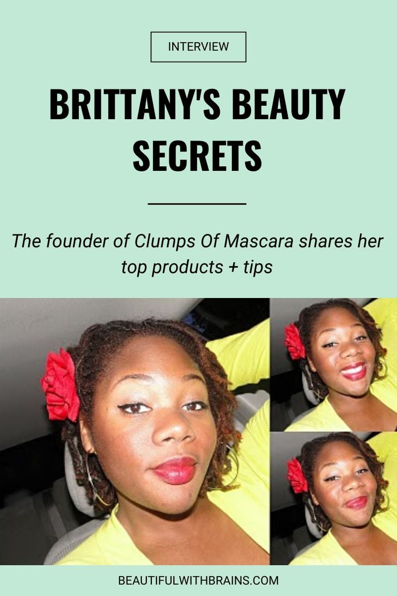 brittany clumps of mascara interview