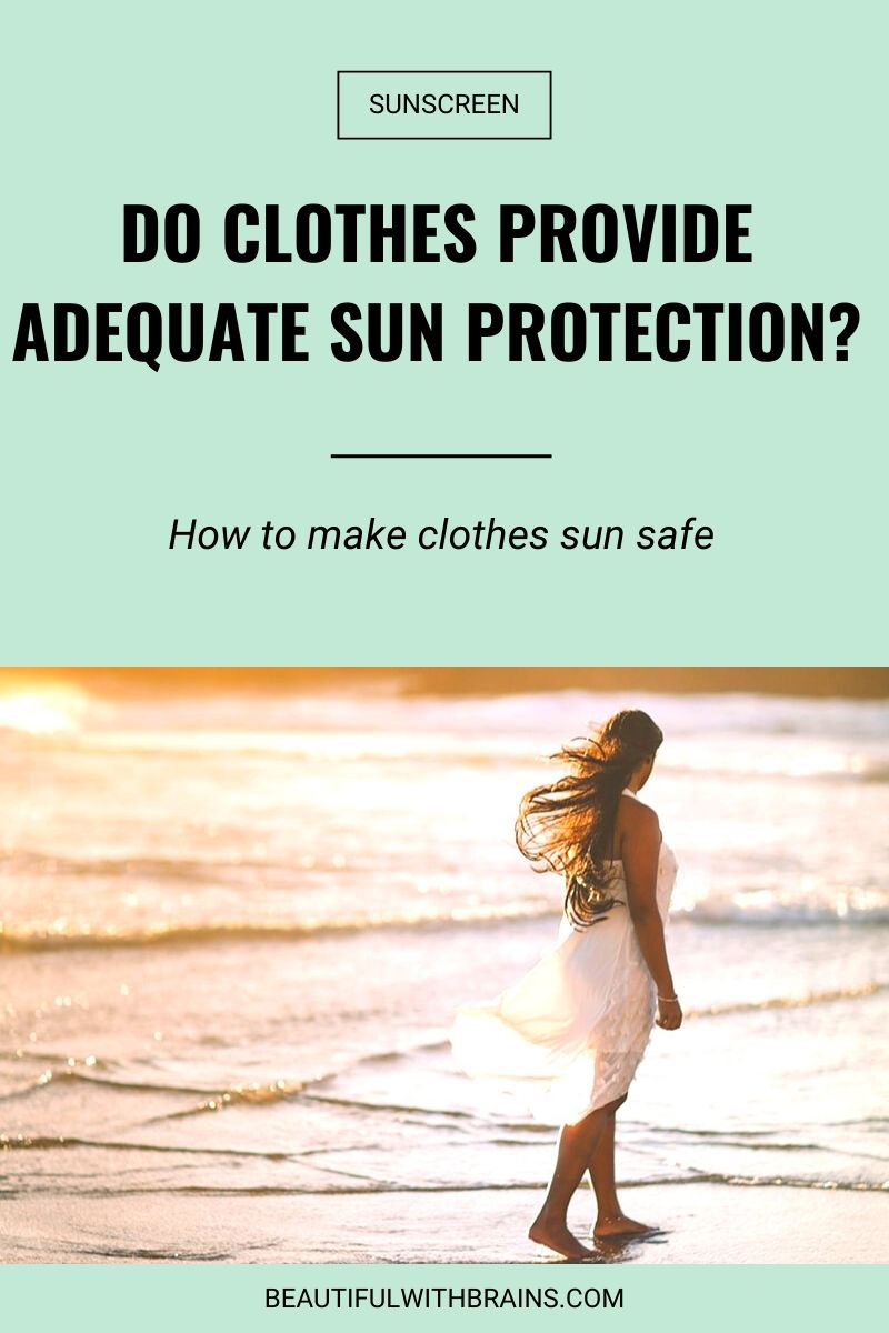 do clothes provide adequate sun protection