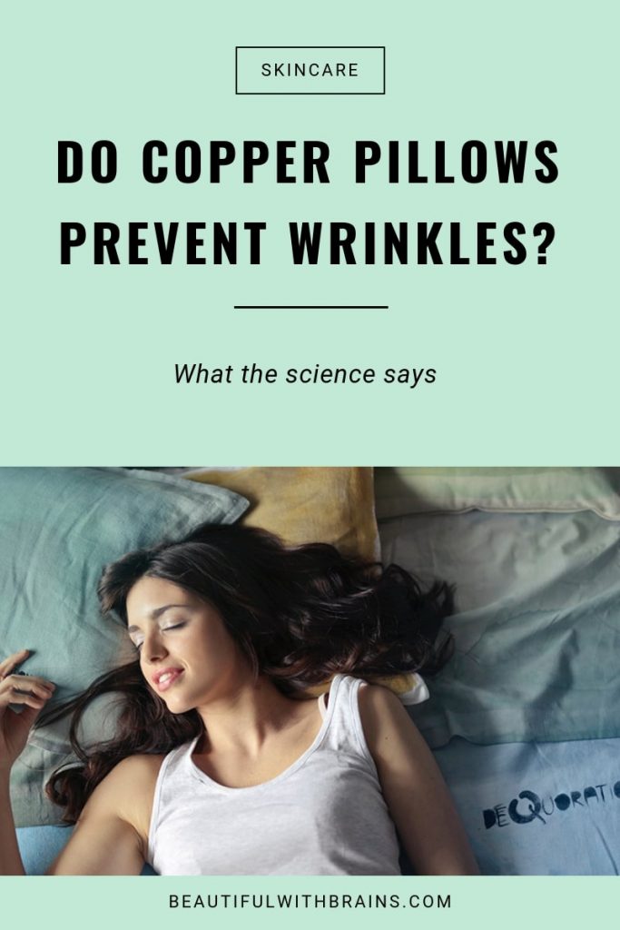 do copper pillows prevent wrinkles?