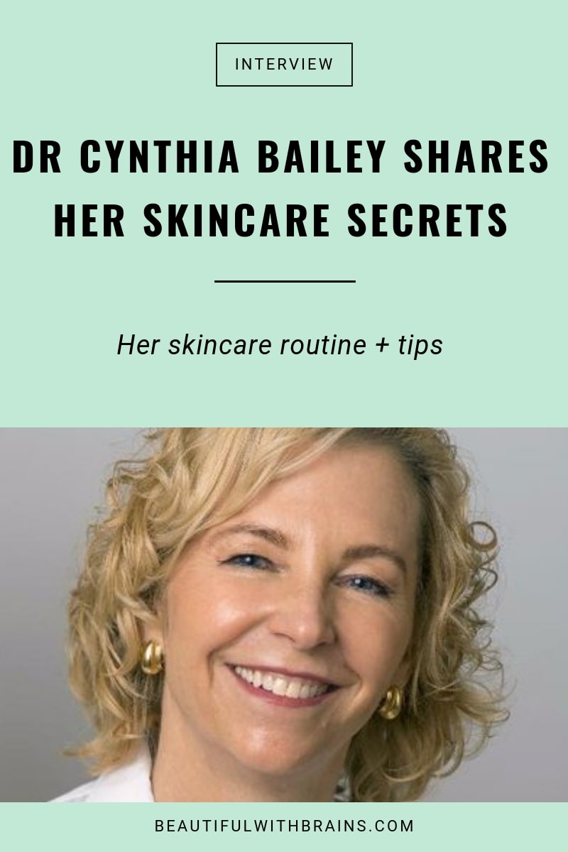 dr cynthia bailey skincare secrets