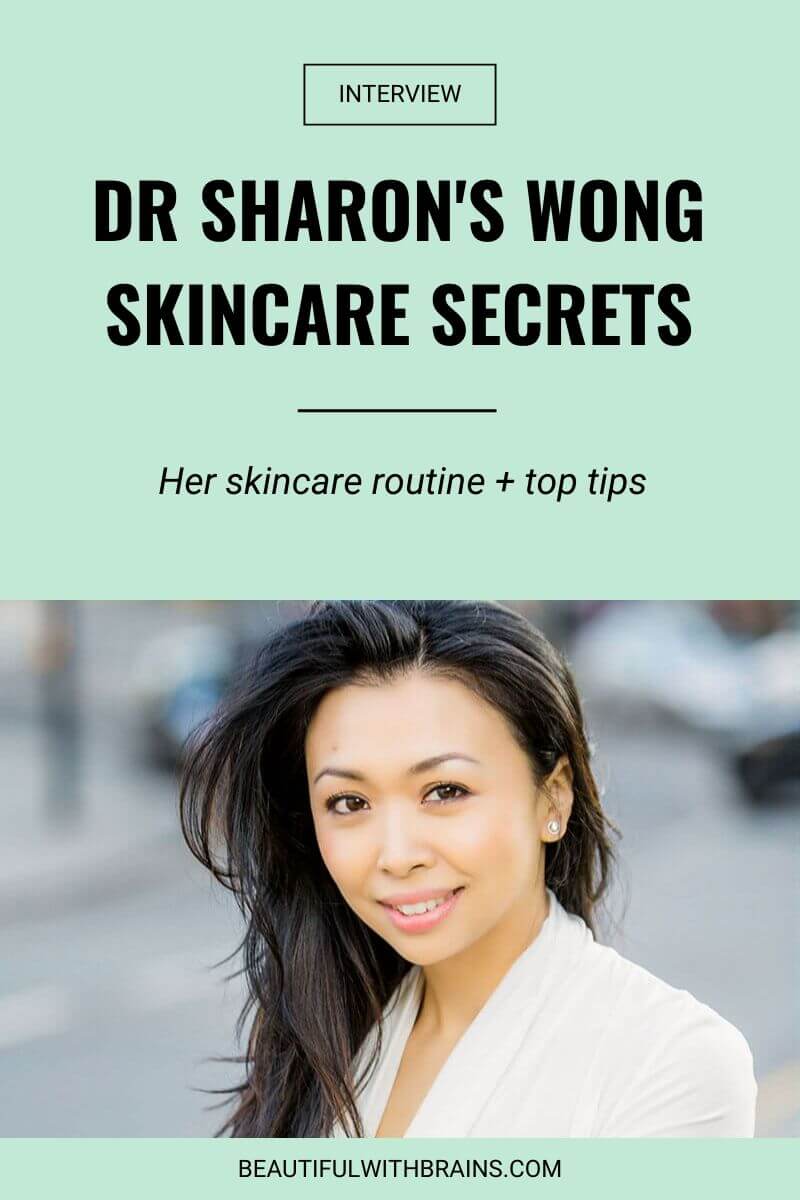 Dr Sharon Wong skincare secrets