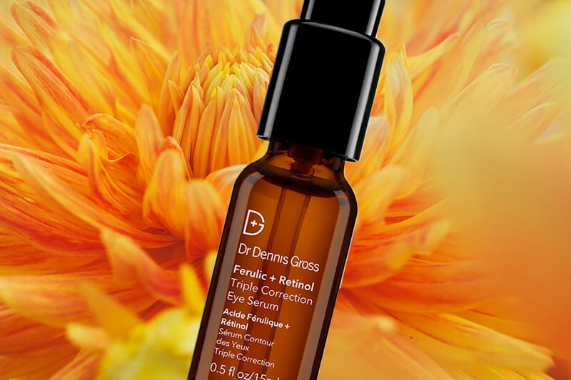 dr. dennis gross ferulic + retinol triple correction eye serum review