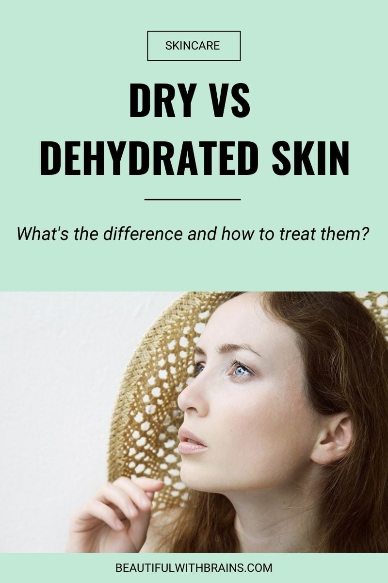 dry vs dehydrated skin causes and treatment