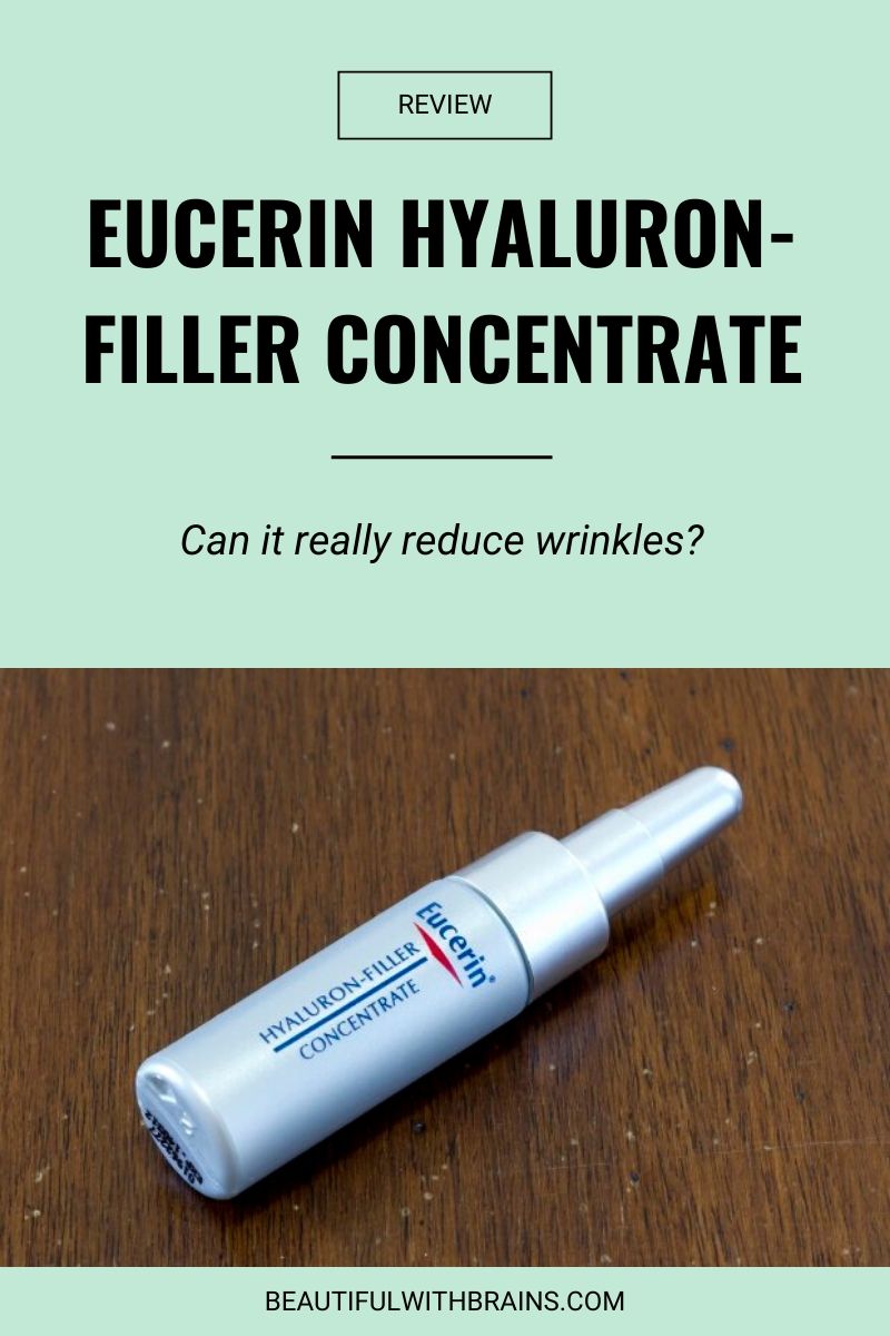 eucerin hyaluronic filler concentrate review