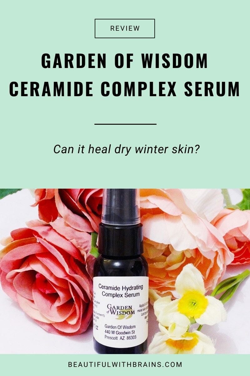 garden of wisdom ceramide hydrating complex serum review