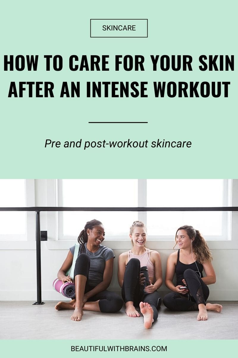 gym skincare