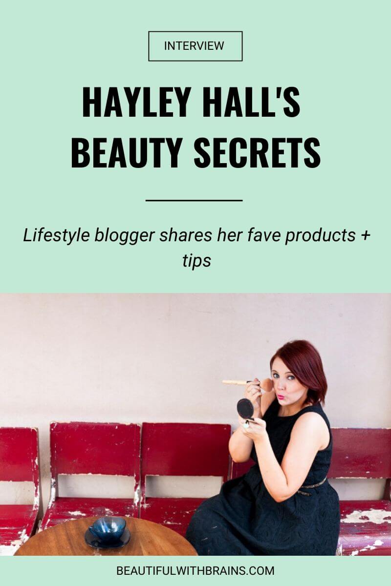 hayley hall beauty interview