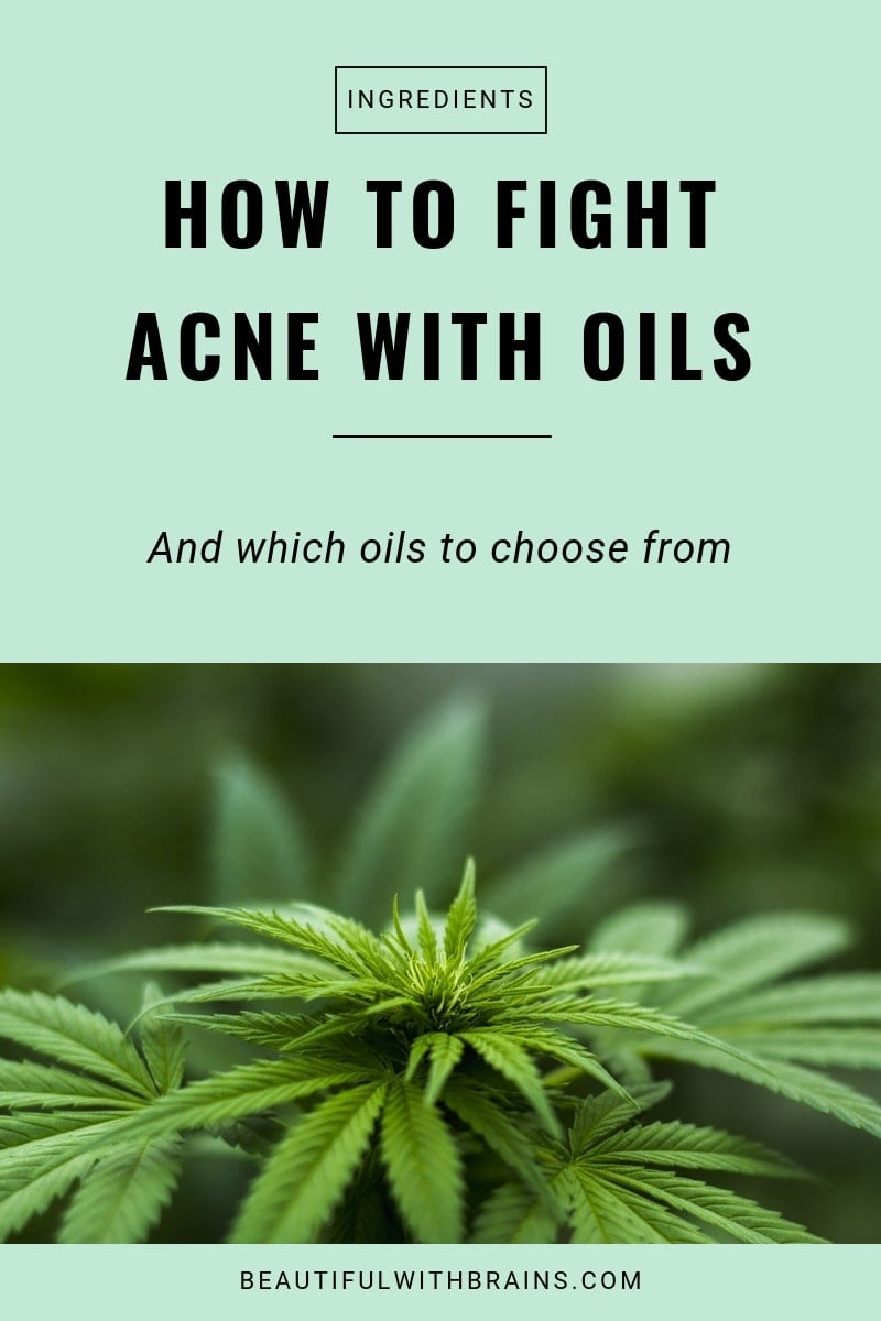 how to fight acne with oils high in linoleic acid