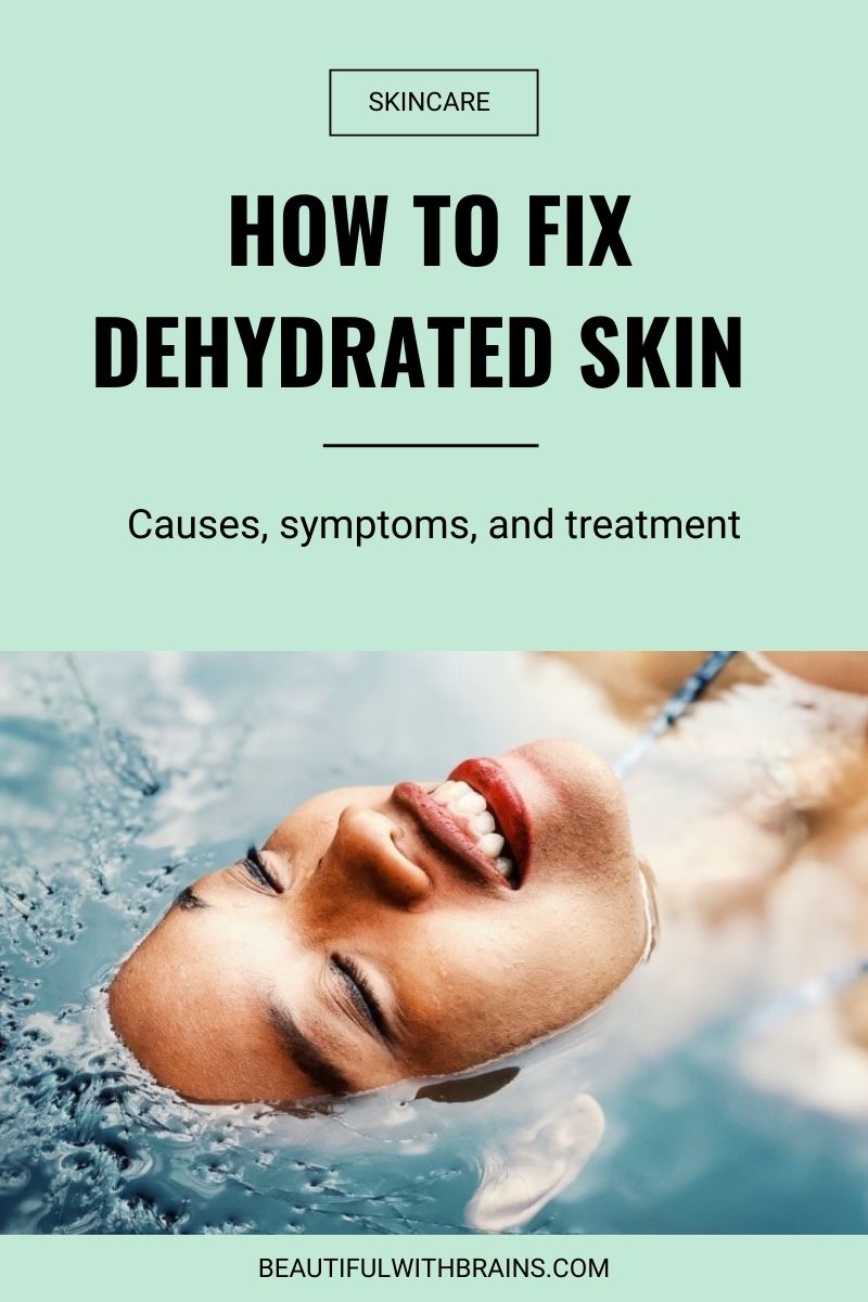 how to fix dehydrated skin