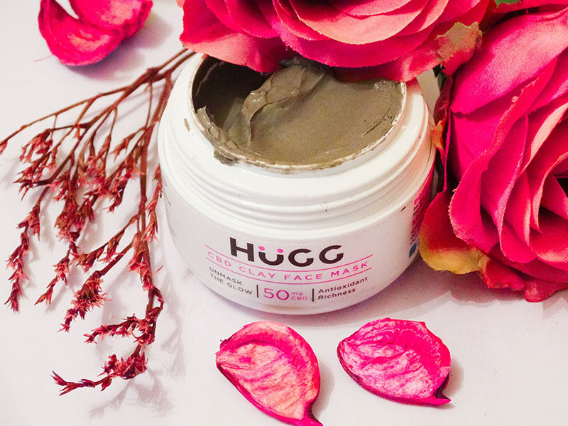 hugg cbd clay face mask