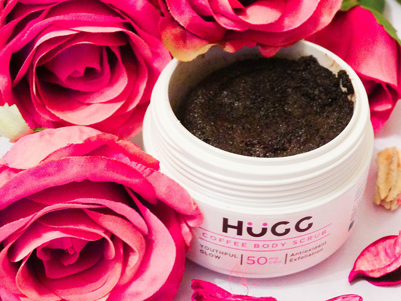 hugg coffee body scrub