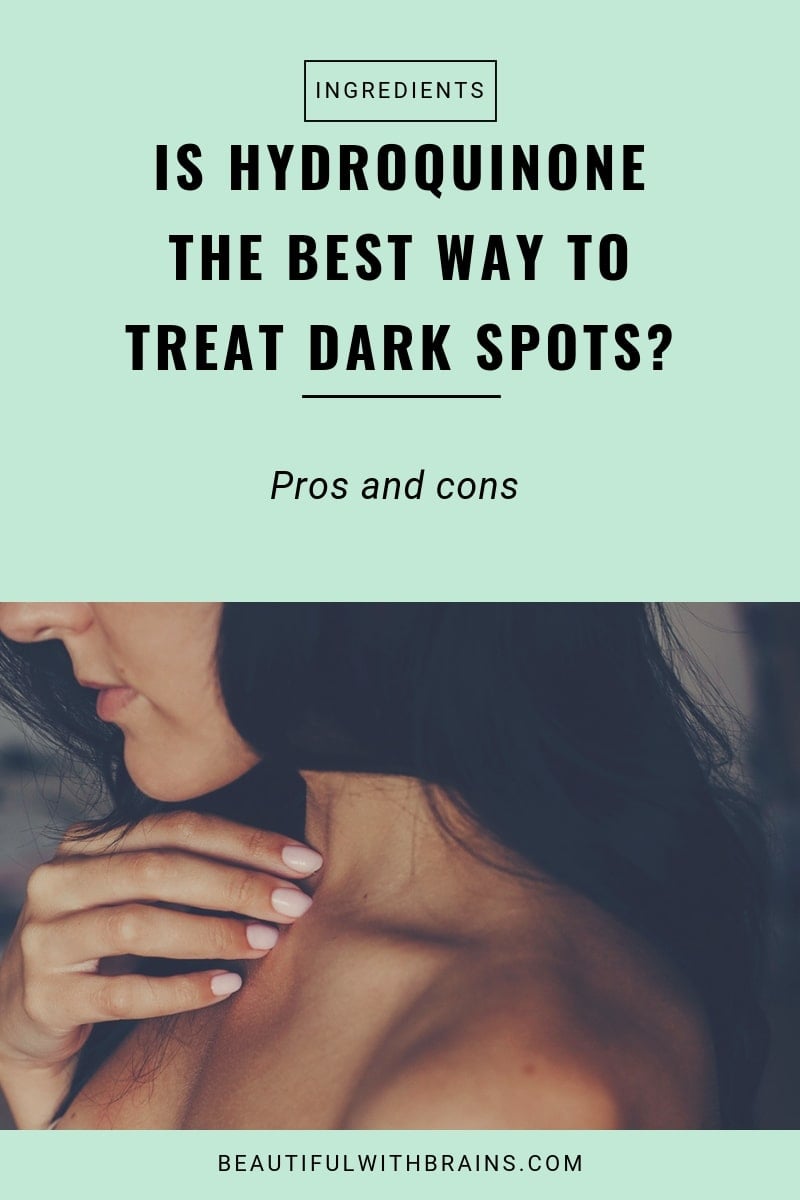 is hydroquinone the best way to treat dark spots