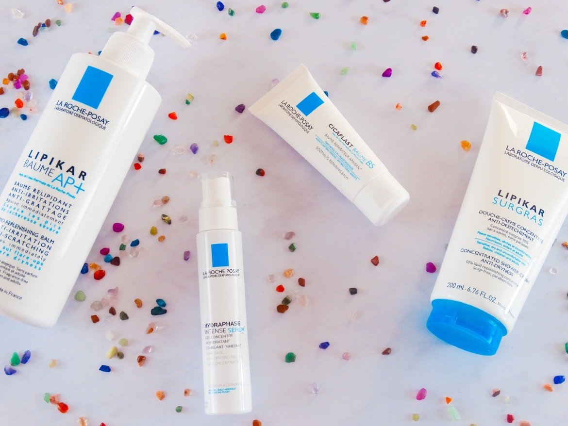 la roche posay skincare for dry skin