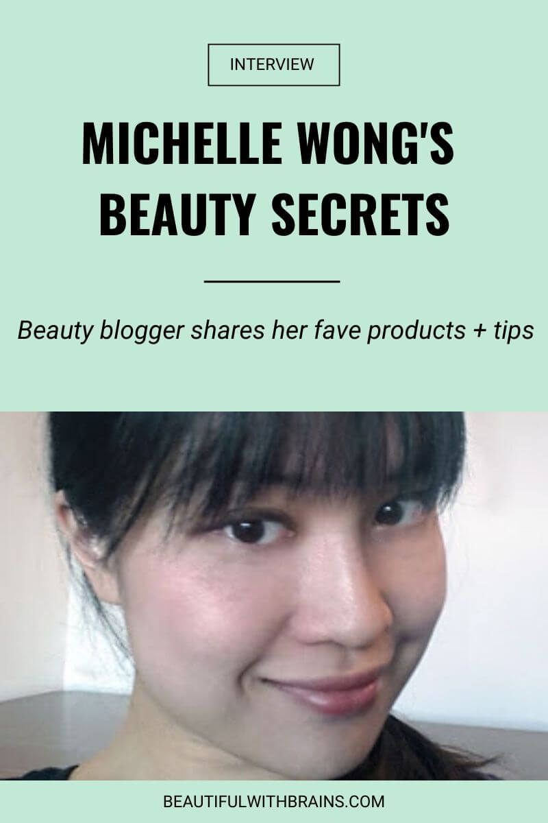 michelle wong beauty interview