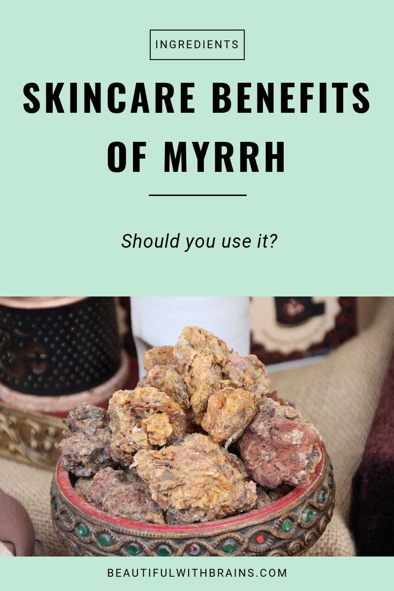 myrrh in skincare products