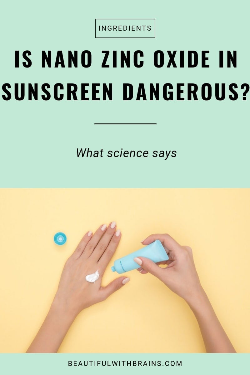 nano zinc oxide particles in sunscreen