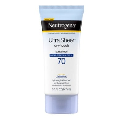 Neutrogena Ultra Sheer Dry-Touch Sunscreen Lotion Broad Spectrum SPF 70