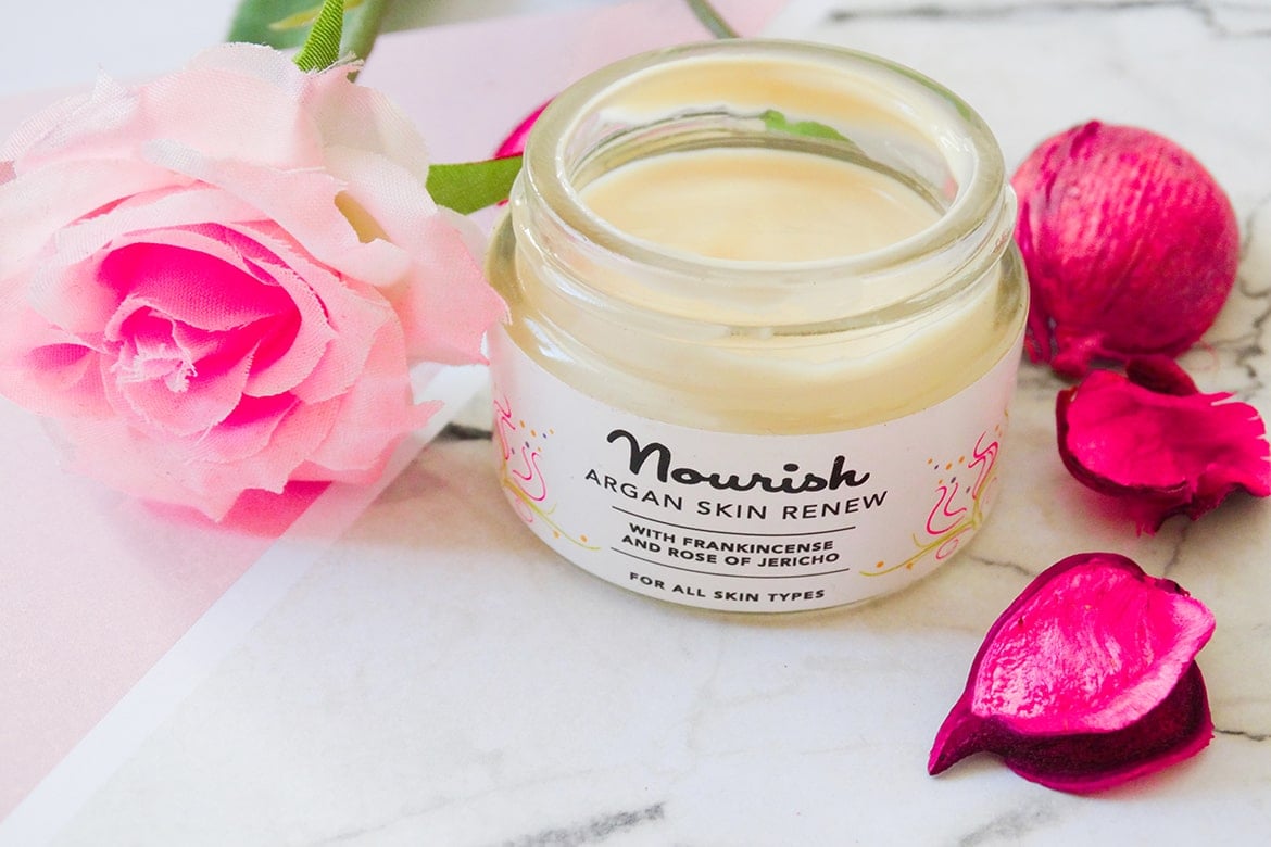 nourish argan skin renew