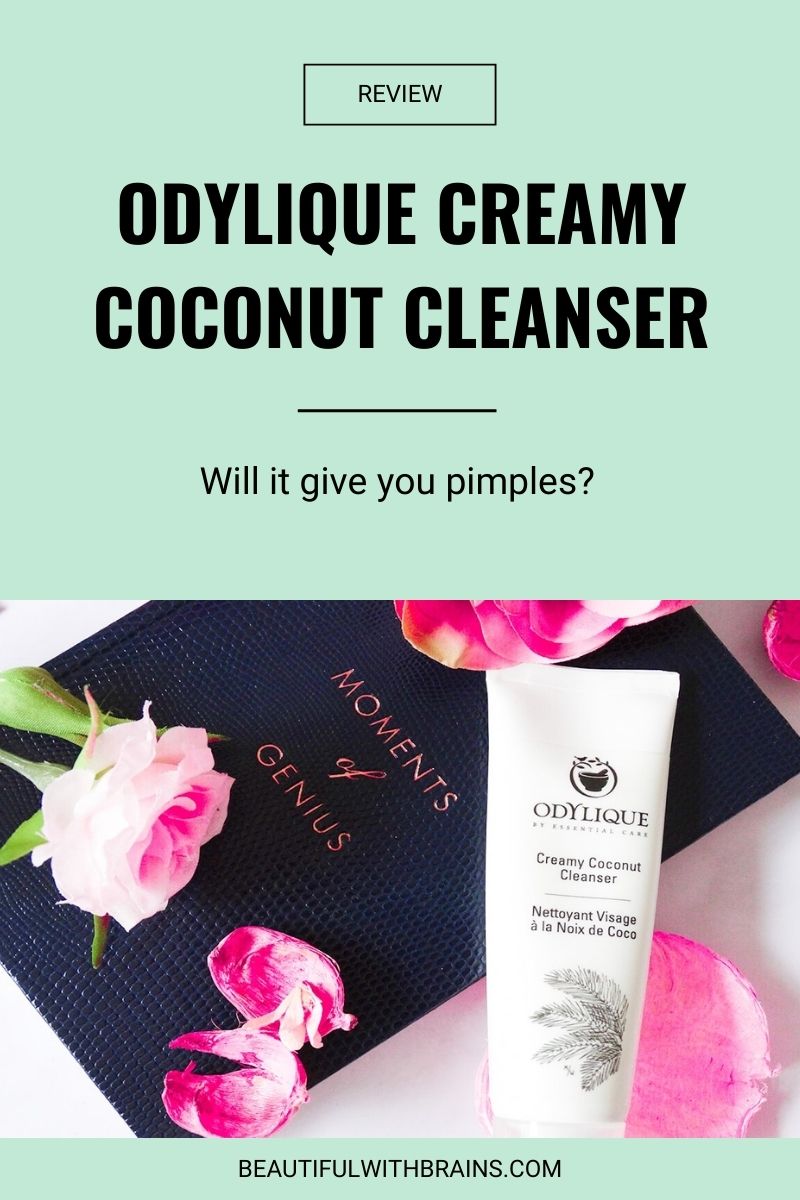 Odylique Creamy Coconut Cleanser review