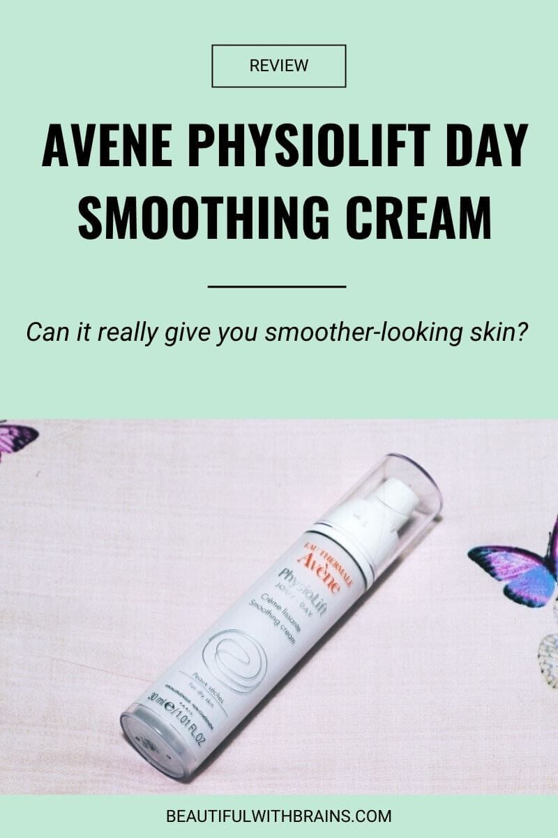 review avene physiolift day smoothing cream