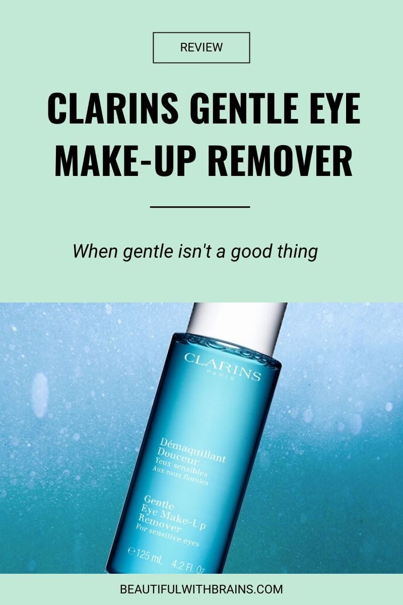 review clarins gentle eye make-up remover