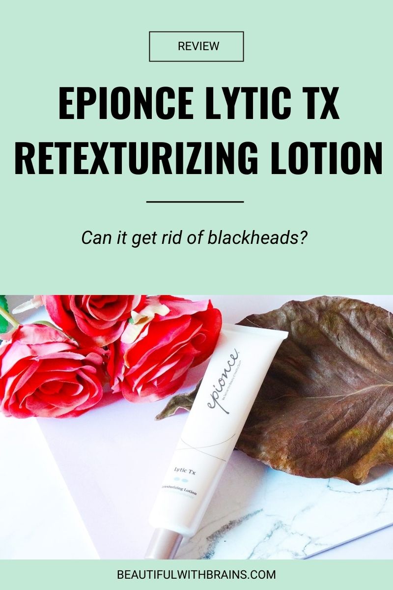 review Epionce Lytic Tx Retexturizing Lotion