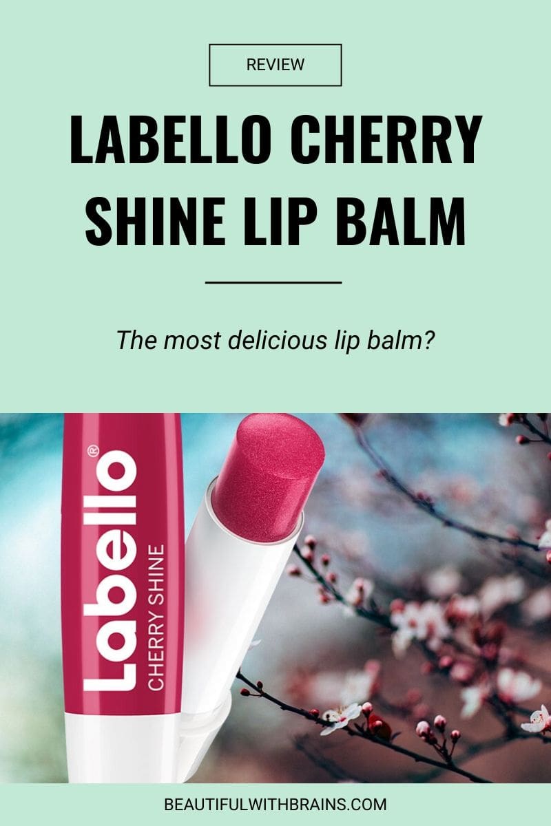 review labello cherry shine lip balm