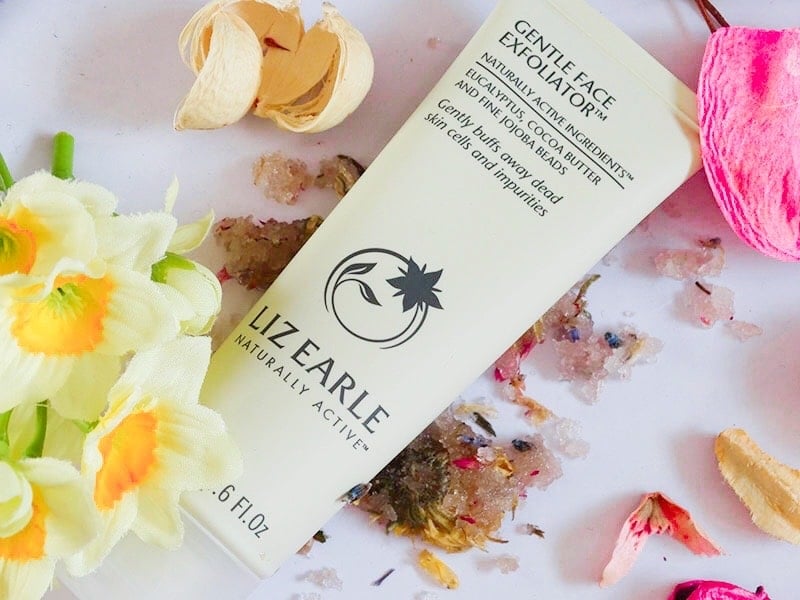 review Liz Earle gentle face exfoliator