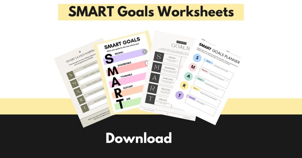 SMART Goals Worksheets