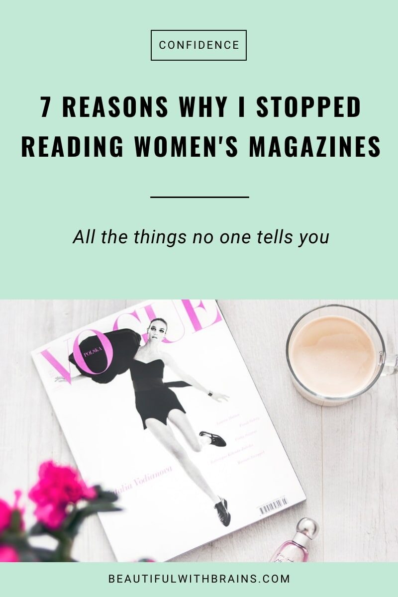 stop reading women's magazines