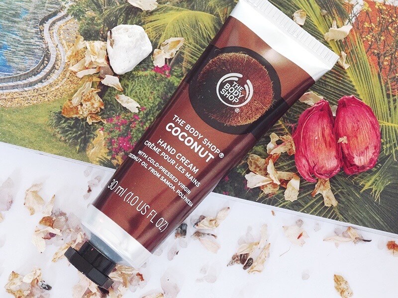 the body shop coconut hand cream