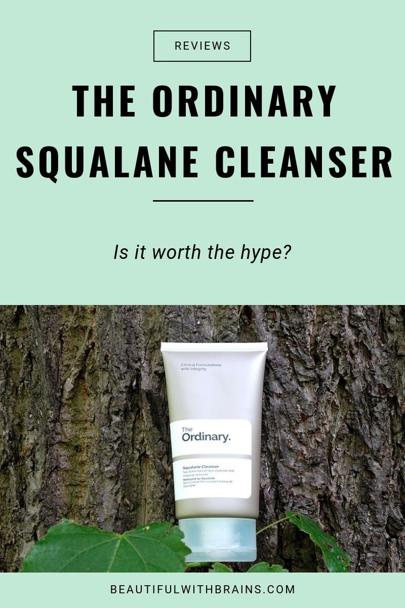 the ordinary squalane cleanser review