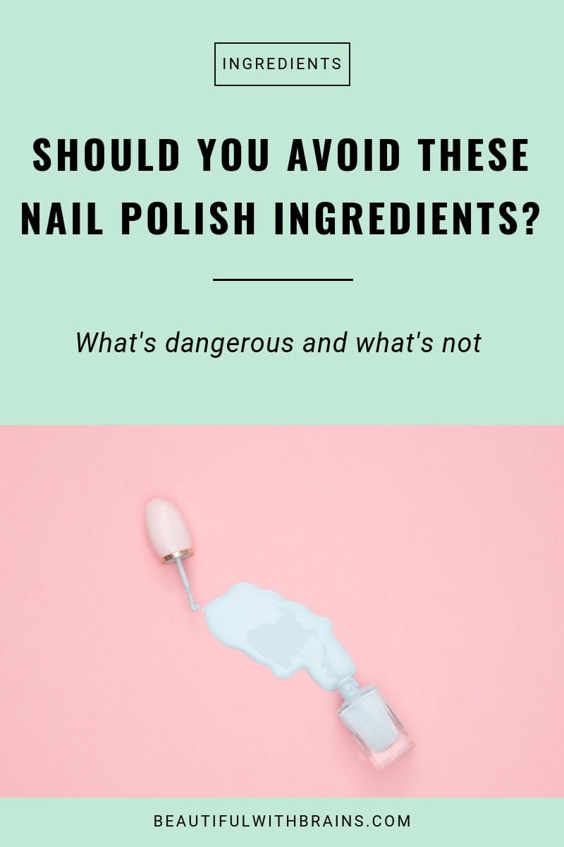 three ingredients to avoid in nail polish