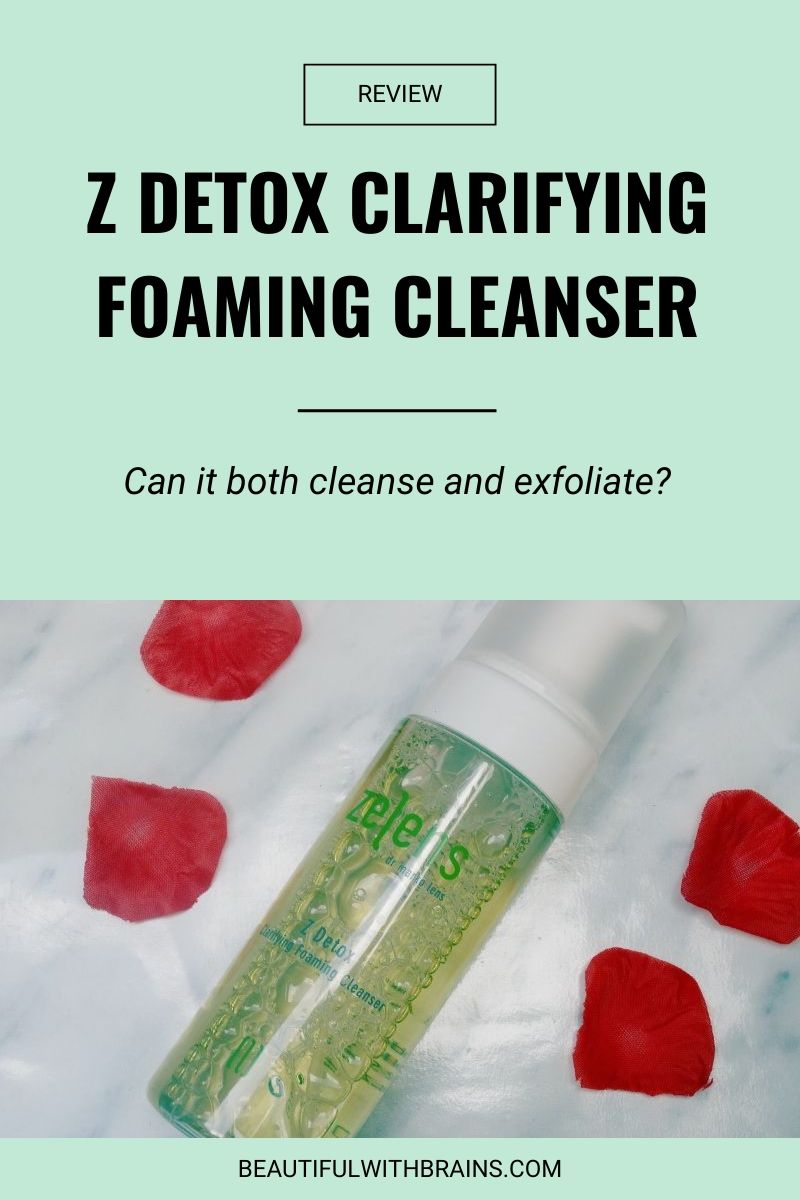 Z Detox Clarifying Foaming Cleanser review