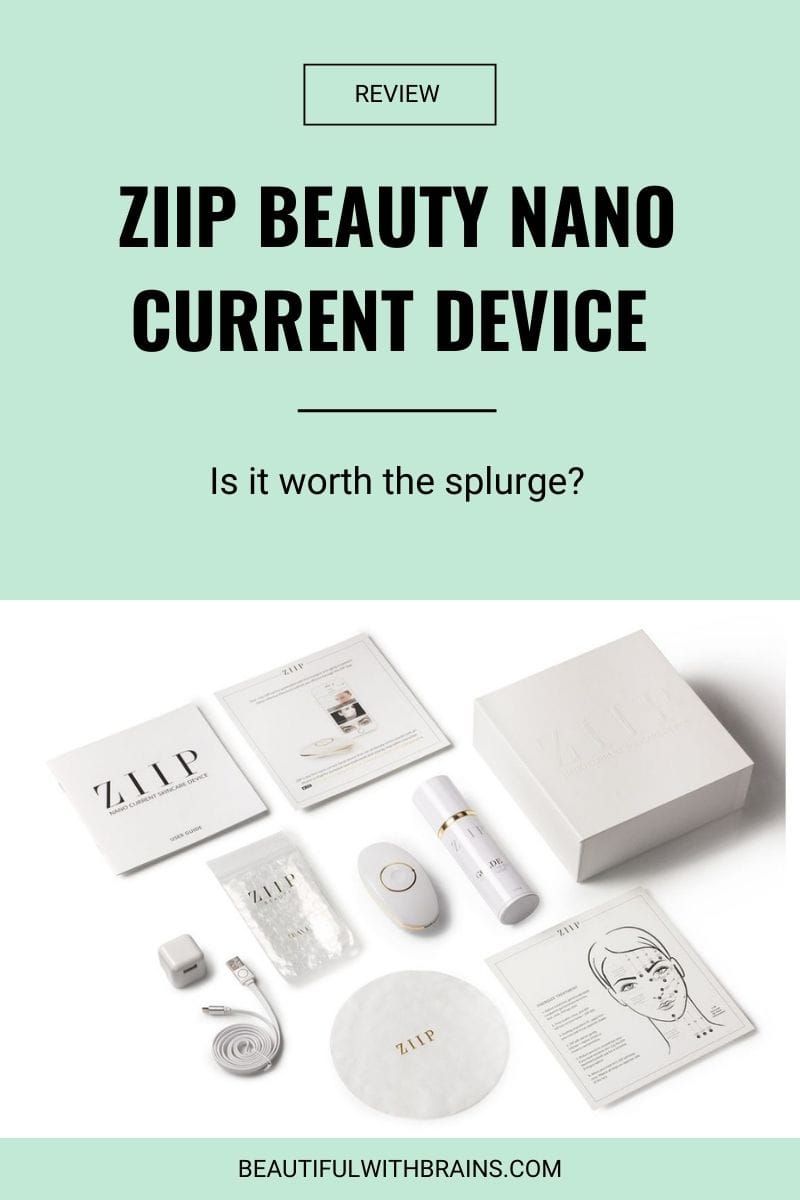 Ziip Beauty Nano Current Device review