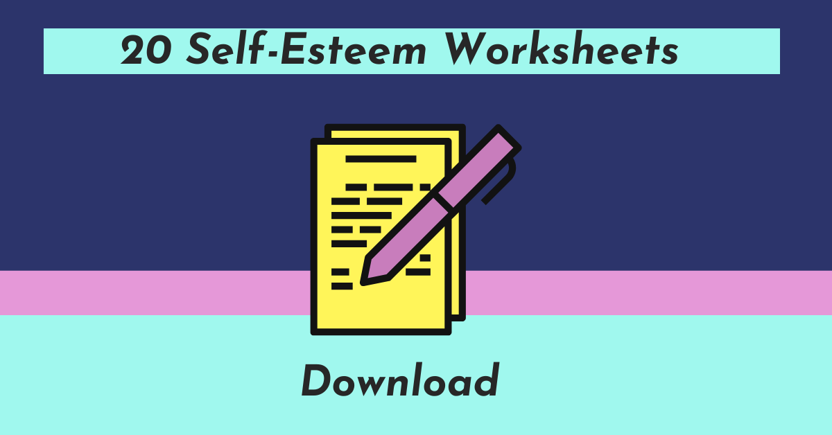 20 self-esteem worksheets