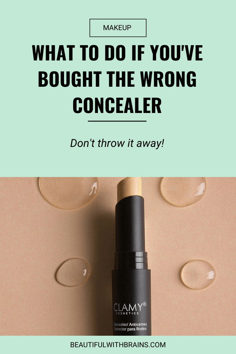 concealer problems fixed