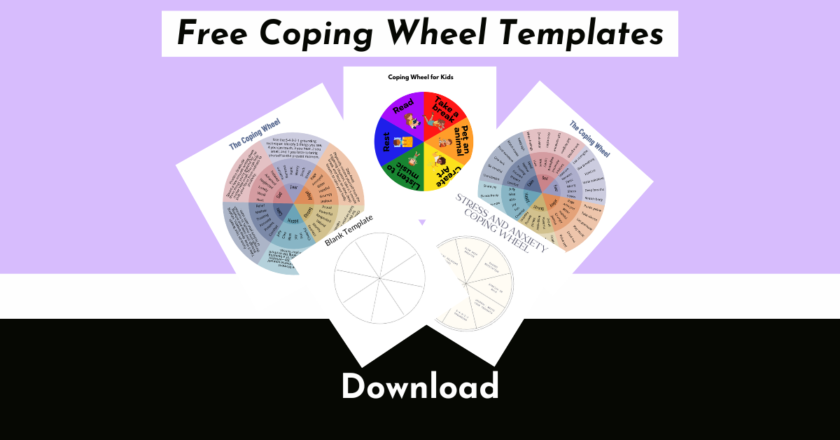 Coping Wheel PDF Templates